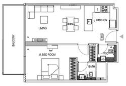 1 bedroom